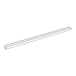 Douchedeuren|Brico Sealskin I Am Vloerprofiel 150Cm Chroom
