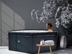 Brico Semi-Rigide Spa Octopus 6Prs Zwart/Wit O193X73Cm- Spa En Jacuzzi