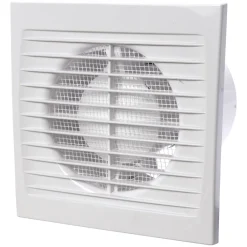 Luchtafvoer|Brico Sencys Badkamerventilator Basic O125Mm Timer Vochtsensor Ce