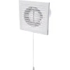 Luchtafvoer|Brico Sencys Badkamerventilator Basic O100Mm Trekkoord Ce