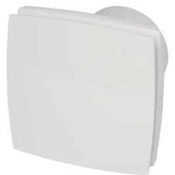 Luchtafvoer|Brico Sencys Badkamerventilator Deco Wit O150Mm Timer Vochtsensor Ce