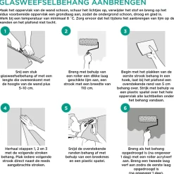 Brico Sencys Glasweefselbehang Ruit Klein 25M 136Gram- Glasvezelbehang