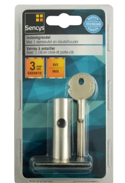 Brico Sencys Insteekgrendel 55Mm- Deursloten