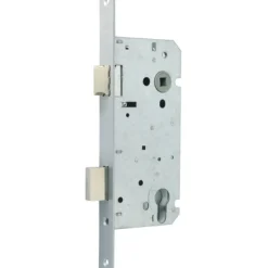 Brico Sencys Omkeerbaar Insteekslot M640 Grijs Staal 110X60Mm- Deursloten