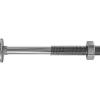 Brico Sencys Platte Kop Bout Gegalvaniseerd Staal M6 X 30 Mm - 50 Stuks- Bouten