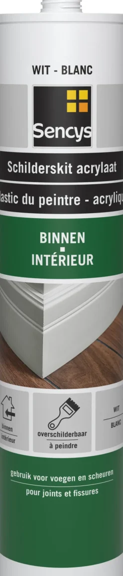 Brico Sencys Schilderskit Wit 310Ml- Voegkitten