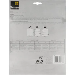 Brico Sencys Schuurvel Stearaat Wit 230X280Mm P80 3St- Schuurpapier