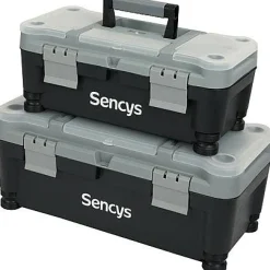 Gereedschapsets|Brico Sencys Set Van 2 Gereedschapskoffers