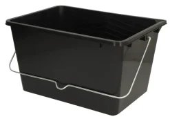 Brico Sencys Verfemmer Zwarte Plastic 12L- Verfbakjes & -Emmers