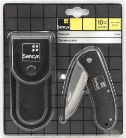 Messen|Brico Sencys Vouwmes + Etui 130Mm