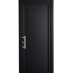 Brico Solid Buitendeur Esterno E02 Vol Paneel Antraciet Links 98X218Cm- Voordeuren