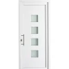 Brico Solid Buitendeur Esterno E05 4 Vensters Wit Links 98X218Cm- Voordeuren