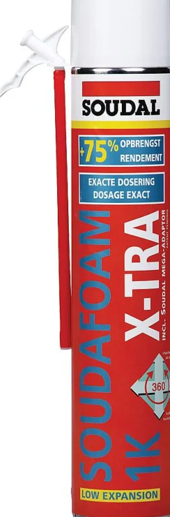 Isolatieschuim|Brico Soudafoam Eencomponent Pu-Schuim X-Tra 1K Hand Held 750Ml