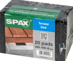 Brico Spax Isolatiepads Terras 10X10X0,8Cm 20St- Tuinbeslag & Terrasschroeven