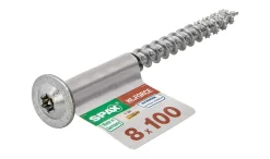 Brico Spax Schroef 'Hi.Force' Staal 100 X 8 Mm - 1 Stuk- Schroeven
