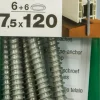 Brico Spax-Ra Kozijnschroef 'T-Star' Wirox 7.5X120Mm 6 Stuks- Schroeven