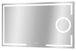 Spiegels|Brico Spiegel Brett Rechthoek Met Ledverlichting Touch Sensor En Spiegelverwarming 70X120Cm