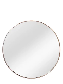 Spiegels|Brico Spiegel Lounge Rond Rosegoud O80Cm