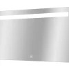 Spiegels|Brico Spiegel Portland Rechthoek Met Ledverlichting En Touch Sensor 70X100Cm