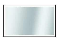 Spiegels|Brico Spiegel Swann Rechthoek Met Ledverlichting Touch En Spiegelverwarming Zwart 75X120Cm