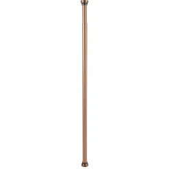 Douchegordijnstangen|Brico Spirella Douchestang Kreta 75-125Cm Koper