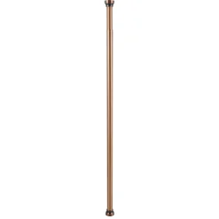 Douchegordijnstangen|Brico Spirella Douchestang Kreta 75-125Cm Koper