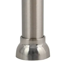 Douchegordijnstangen|Brico Spirella Douchestang Kreta 125-220Cm Zilver Geborsteld