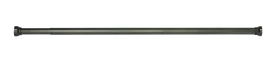 Douchegordijnstangen|Brico Spirella Douchestang Kreta 75-125Cm Zwart