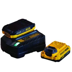 Accu'S & Acculaders|Brico Stanley Fatmax Batterij + Batterijlader Sfmcb12D2-Qw 18V 2Ah