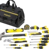 Gereedschapsets|Brico Stanley Gevulde Gereedschapstas "Essential" 37-Delig
