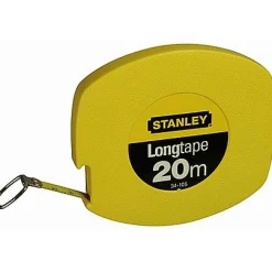 Rolmeters|Brico Stanley Landmeter 'Long Tape' Metaal 20 M