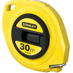Rolmeters|Brico Stanley Landmeter 'Long Tape' Metaal 30 M