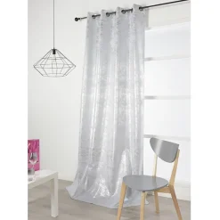 Brico Stardust Verduisterend Gordijn Wit 140X260Cm- Gordijnen