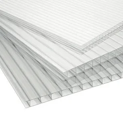 Golfplaten|Brico Sunlite Dubbelwandige Polycarbonaatplaat 3 M X 16 Mm