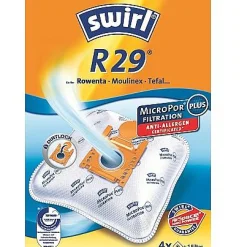 Stofzuigers|Brico Swirl Stofzuigerzak 'R29 Mp Plus' - 4 Stuks