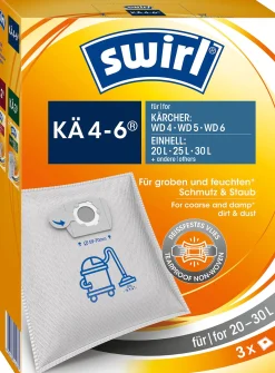 Stofzuigers|Brico Swirl Stofzuigerzak Voor Alleszuiger Ka4-6 3 Stuks