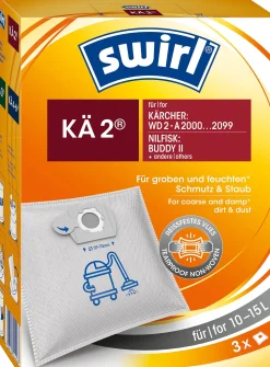 Stofzuigers|Brico Swirl Stofzuigerzak Voor Alleszuiger Ka2 3 Stuks