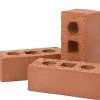 Bouwstenen|Brico Terca Boeren Rode Baksteen 3 Gaten 18X8X6,5Cm