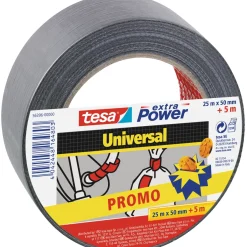 Brico Tesa Extra Power Tape Universal Zwart 50M X 50Mm- Ducttape & Verpakkingstape