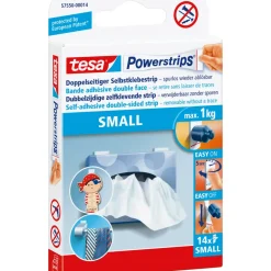 Brico Tesa Powerstrips Zelfklevende Haak Wit 2Kg - 2 Stuks- Ophangsystemen