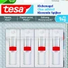 Brico Tesa Verstelbare Klevende Schroef Voor Behang En Pleister - 2 X 1 Kg- Ophangsystemen