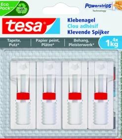 Brico Tesa Verstelbare Klevende Schroef Voor Behang En Pleister - 2 X 1 Kg- Ophangsystemen