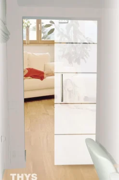 Brico Thys Veiligheidsglas Schuifdeur 'Thytan Sliding' 1510 215X93Cm- Schuifdeuren