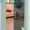 Brico Thys Veiligheidsglas Schuifdeur 'Thytan Sliding' Grijs Gerookt 215X93Cm- Schuifdeuren