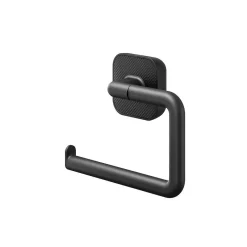 Toiletaccessoires|Brico Tiger Carv Toiletrolhouder Zonder Klep Zwart