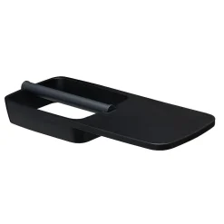 Toiletaccessoires|Brico Tiger Tess Toiletrolhouder Met Planchet Zwart/Antraciet