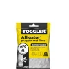 Brico Toggler Alligator Plug + Flens Af6 O6Mm Wanddikte >9,5Mm 20St.- Pluggen