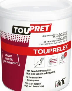 Brico Toupret Lichtgewicht Buitenvulmiddel Touprelex 1Kg- Allesvullers