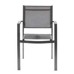 Brico Trapani Tuinstoel Aluminium/Textiel 55X58X85Cm- Tuinstoelen