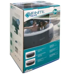 Brico Ubbink Bubbelbad Infinite Xtra Rond 6 Plaatsen O208X65Cm- Spa En Jacuzzi